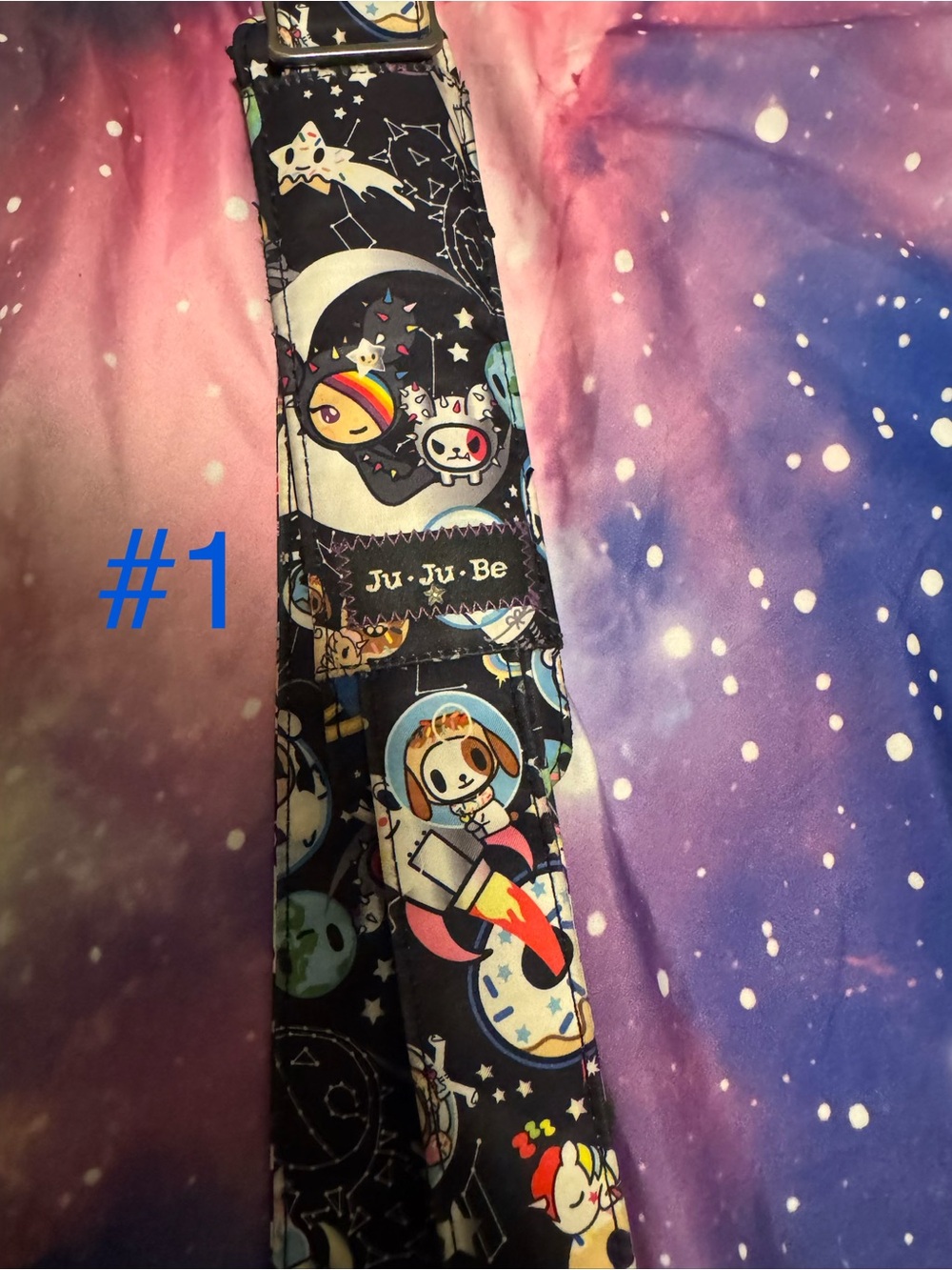 Jujube Tokidoki space place padded messenger strap